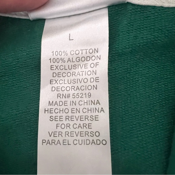 Disneyland Mickey Mouse Hoodie Jacket Womens Large Green Gold Full Zip Y2K - Picture 8 of 11